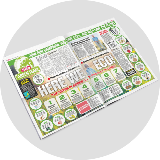 The Sun - Green week 1 The Sun - Green week 1